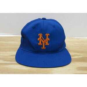 VGT New York Mets Hat Cap Snapback Genuine Merchandise Baseball Plain